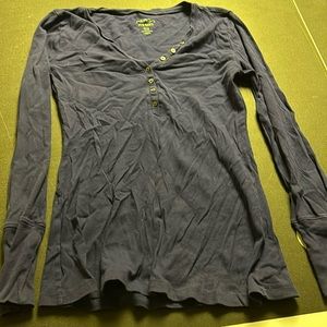 Old navy medium blue blouse